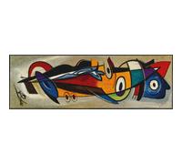 Paillasson positive flow I 180 x 60 cm Tapis d'entrée Lavable wash+dry Design