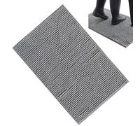 Paillasson pour chiens avec pieds décorés | Paillasson chenille à séchage rapide pour chiens lavables et imperméables qui absorbent l'humidité et la saleté pour maison, cuisine, salle de bain, entrée