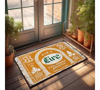 Paillasson pour entrée extérieure Funny Eire : une célébration du patrimoine et de la culture irlandais - Paillasson pour porte d'entrée, tapis de vacances (40 x 60 cm)