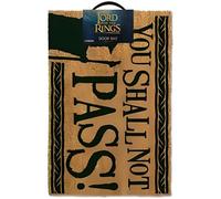 Paillasson - Pyramid International - You Shall Not Pass - 40 x 60 cm - Noir - Rectangulaire