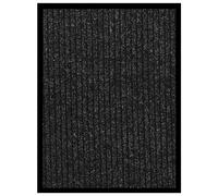 Paillasson Rayé Anthracite 40x60 Cm