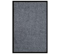 Paillasson Rayé Anthracite 60x80 cm Tapis de Sol Couloir Bienvenue vidaXL