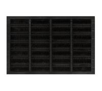 Vidaxl Paillasson Rectangulaire 40x60 Cm Caoutchouc Et Fibre De Coco