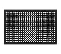 Paillasson Rectangulaire Tapis Entrée Jardin Garage 60x90 cm Caoutchouc vidaXL