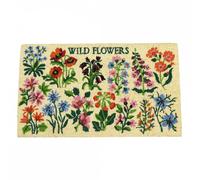 Paillasson Rex London Wild Flowers Multicolore 73x43x1,5 cm