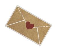 Paillasson Saint-Valentin Tapis D'entrée Antidérapant En Forme De Cœur