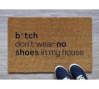 Paillasson Salopes Ne Portent Pas Chaussures chez Moi Paillassons 40X60C