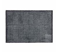Paillasson Schöner Wohnen Manhattan grille à rayures gris-anthracite 040 | 67x100 cm