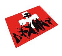 Paillasson SD Toys Fire Force Rouge 60x40 cm