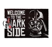 Paillasson Star Wars - Welcome To The Dark Side - PVC antidérapante - 60 x 40 cm - Noir et blanc