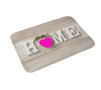 Paillasson Tapis de porte Welcome Home Lettres antidérapant Sol du salon