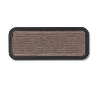 Paillasson - Tapis de propreté - Tapis de Sol - Tapis d'extérieur - Tapis de Sol - Tapis d'escalier - Tapis de Porte résistant - 25 x 60 cm - Marron