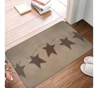 Paillasson Texas Brown Rusty Stars Primitive Country Paillassons 40X60CM