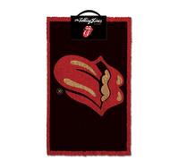 Paillasson - The Rolling Stones - Logo Mythique - Fibres de Coco - Dimensions 60x40 cm - Rectangulaire