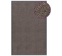 Paillasson Touffeté Antidérapant Tapis de Porte Paillasson de Bienvenue Tapis de Sol Entrée Vestiaire Intérieur 120x180 cm Marron Foncé 326942