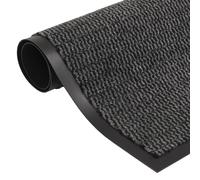Paillasson Touffeté Antidérapant Tapis de Porte Paillasson de Bienvenue Tapis de Sol Entrée Vestiaire Intérieur 60x180 cm Anthracite