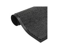 Paillasson Touffeté Antidérapant Tapis de Porte Paillasson de Bienvenue Tapis de Sol Entrée Vestiaire Intérieur 60x180 cm Anthracite