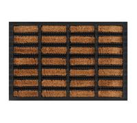 Vidaxl Paillasson Rectangulaire 45x75 Cm Caoutchouc Et Fibre De Coco
