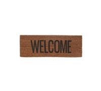 Present Time - Paillasson Welcome en fibre de coco - Noir - Welcome Noir G