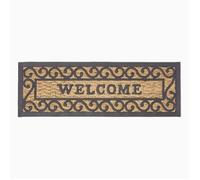 Paillasson « Welcome » en fibres de coco et caoutchouc, 75 x 25 cm