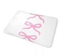 Paillassons antidérapants 3D Bow, Tapis de Sol gratteurs de Sable, Tapis de raclage de Sable pour entrée de Cuisine, Tapis de Repose-Pied de la Chambre - 40x60cm