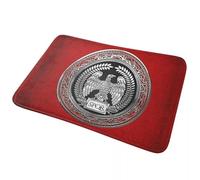 Paillassons antidérapants en Cuir d’Aigle Romain Romain impérial 3D, Tapis de Moquette pour entrée Cuisine, Salle de Bain, Salon, Tapis de Pied - 50x80cm