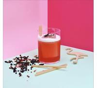 Paille Biodégragdable en Canne à Sucre | Ne ramollit pas | Made In France | Certifiée CHR (850, Courte)