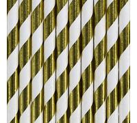 Paille Chevron Or 19,5 cm x10