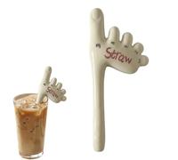 Paille d'orteil en céramique nouveauté paille de pied faite à la main, la façon la plus étrange de siroter votre boisson, cadeau étrange, cadeau de gag d'humour noir pour les amateurs de farces