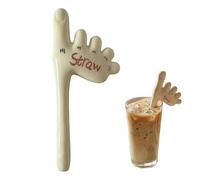 Paille d'orteil faite à la main, bâtons de boisson réutilisables en céramique, la façon la plus étrange de siroter vos boissons, cadeau humoristique sombre pour les amateurs de farce, pour les fêtes