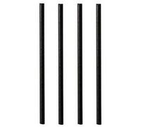 Paille en papier 'pure', 150 mm, noir