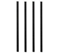 Paille en papier 'pure', 250 mm, noir