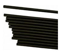 Paille Jetable Papier de Bambou Classique L 19,7 cm Ø 0,6 cm Noire Les Pailles Logiques 6