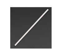 Pailles Biodégradables Blanches en Papier x 250