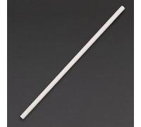 Pailles Biodégradables Blanches en Papier x 250