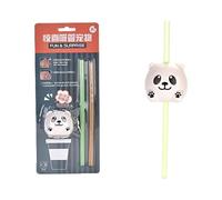 Pailles chantantes, une paille qui fait des sons surprenants, pailles musicales mignonnes en forme d'animal avec effets sonores amusants aléatoires, pailles réutilisables cadeau pour fête