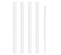 Pailles de rechange pour bouteille d'eau CamelBak Eddy+ - Ensemble d'accessoires comprenant 4 pailles sans BPA et 1 brosse de nettoyage pour paille (série Eddy+)