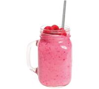 Pailles droites en inox 21cm X4 avec goupillon