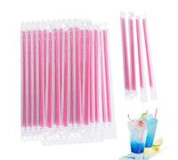 Pailles en forme de cœur roses mignonnes - Outil de boisson de mariage, pour fête, Saint-Valentin, anniversaire, vacances, bar, cocktail de mariage