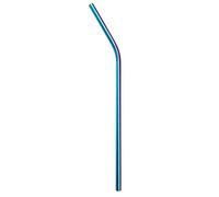 Pailles en métal - Pailles réutilisables pour verre de 20 oz | Paille longue en acier inoxydable pour, paille à thé au lait, café, pailles colorées pour milkshake, boissons gh
