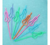 Pailles En Plastique Réutilisables En Forme De Gourde Pour Enfants,Pailles D'amour,Animal De Dessin Animé,Souris,Fêtes À Thème,Fête D'anniversaire,Décoration De Mariage,8 Pièces,12 Pièces