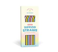 Pailles Knock Knock Set of 8 pastel