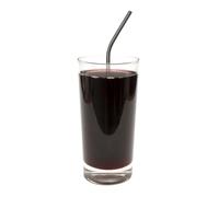 Pailles métalliques - Pailles réutilisables pour gobelet de 591 ml | Paille en acier inoxydable pour boire du jus | Longues pailles en métal | 21,5 cm de long réutilisables pour (6 mm, 5