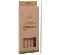 Pailles multiphasées en verre - EH Excellent Houseware - 5 pièces