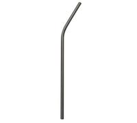 Pailles réutilisables en métal et acier inoxydable - Pailles métalliques réutilisables en 5 couleurs - Pailles longues en métal pour | Pailles colorées pour milkshakes congelés