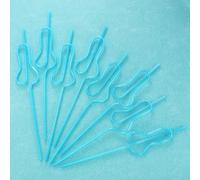 Pailles Réutilisables En Plastique En Forme De Gourde,8 Pièces,Pour Enfants,Pour Fête D'anniversaire,Décor De Mariage,Lait,Eau,Cocktails