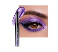 Paillette Fard a Paupiere Stick, Violet Ombre a Paupiere Metallic Paillettes, Longue Durée Imperméable, Smooth Texture Fards à Paupières Crème, Hight Pigmenté Facile à Utiliser, Maquillage Femme-10