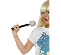 Paillette Microphone Femmes 80s Dancing Queen 1980s Bande Accessoire Déguisement