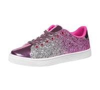 Pailletten Schuhe Glitzer Schuhe Sneaker Gelb Damen Grün Damenschuhe Orange Schwarze Gold Silber Weiß Bunt Rot Weiss Pinke Bling 41 Retro Silberne Rote Stiefel Blau Pink Grüne 80Er Jahre Mode Hippie
