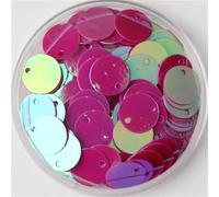 Paillettes à coudre, Lot de 120 patchs à dos plat de 15 mm avec 1 trou latéral à coudre, adaptés aux travaux manuels de mariage, aux robes de ventre et aux accessoires de bricolage(AB Rose)